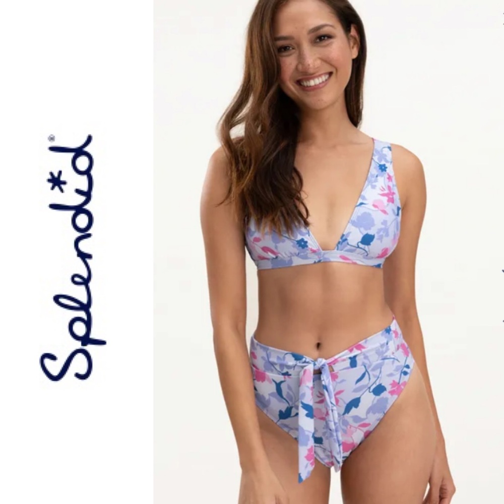 SPLENDID | NWT  Floral Flurry Bikini Size S